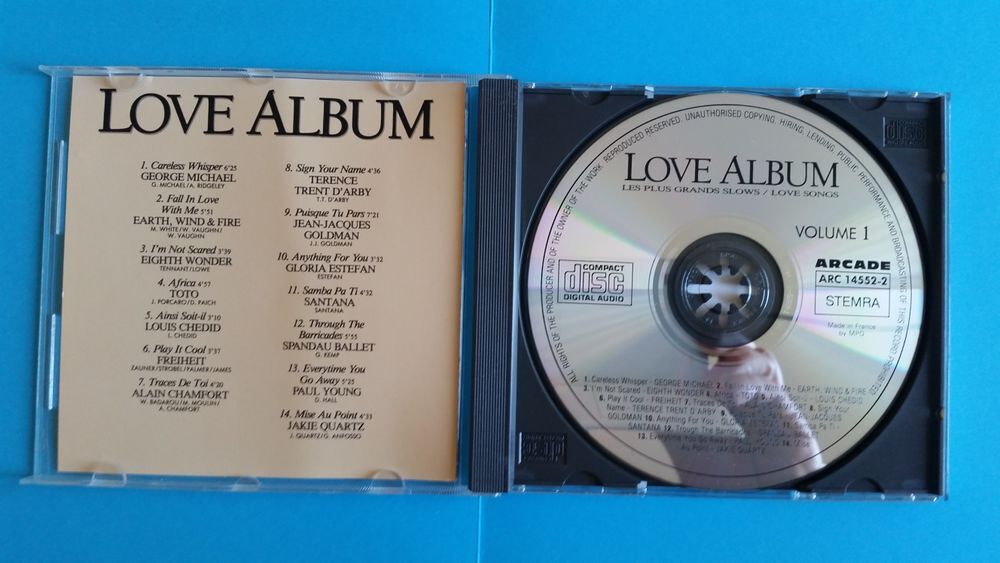 LOVE ALBUM VOL.1 * CD CD et vinyles