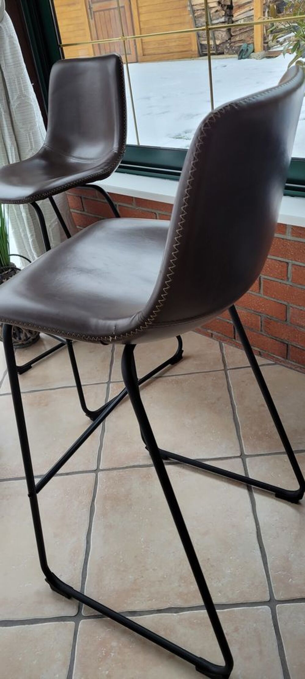 A saisir lot de 6 tabouret de bar H 73 cm Cuisine