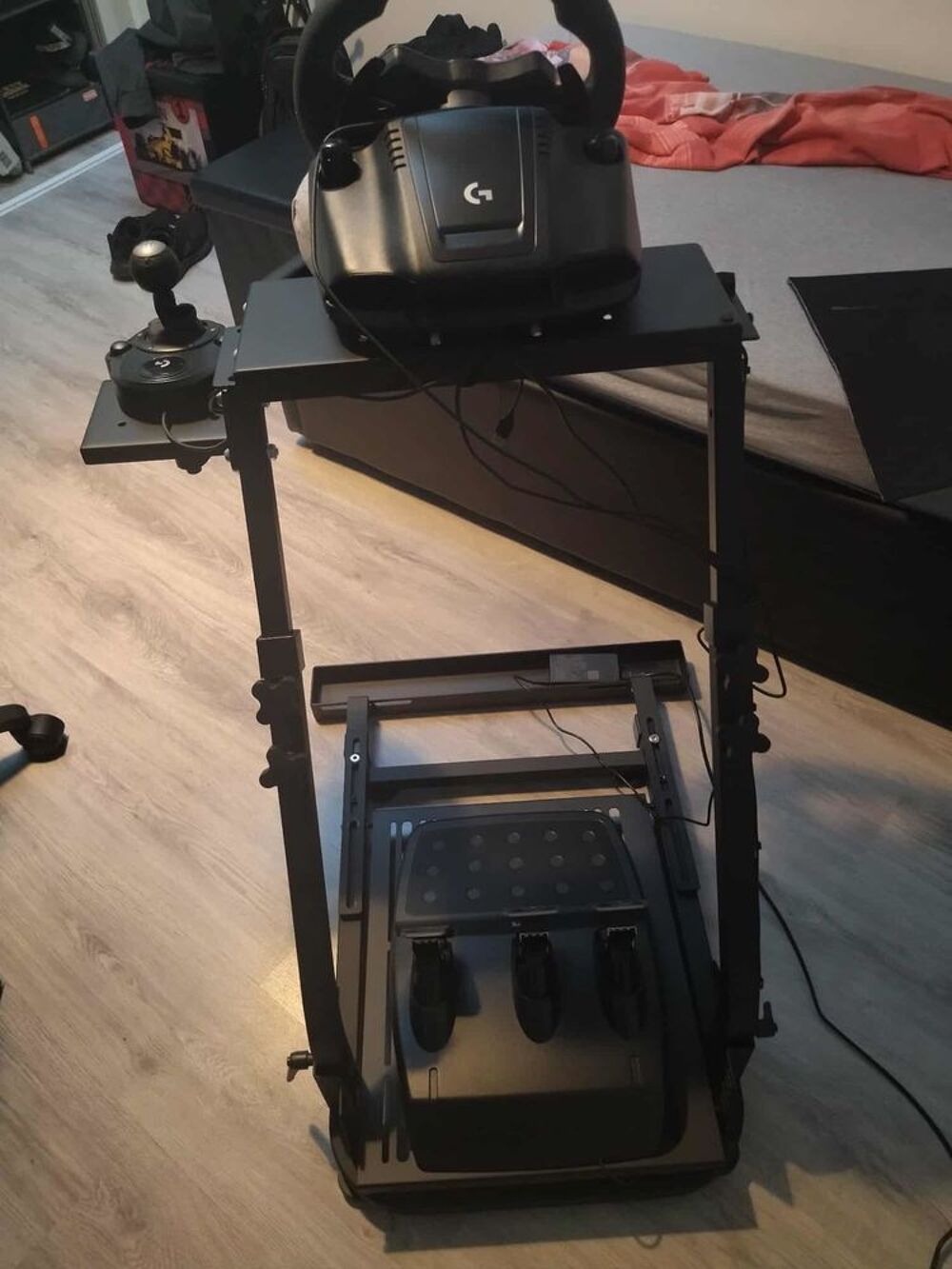 Volant support et levier de vitesse Consoles et jeux vidéos