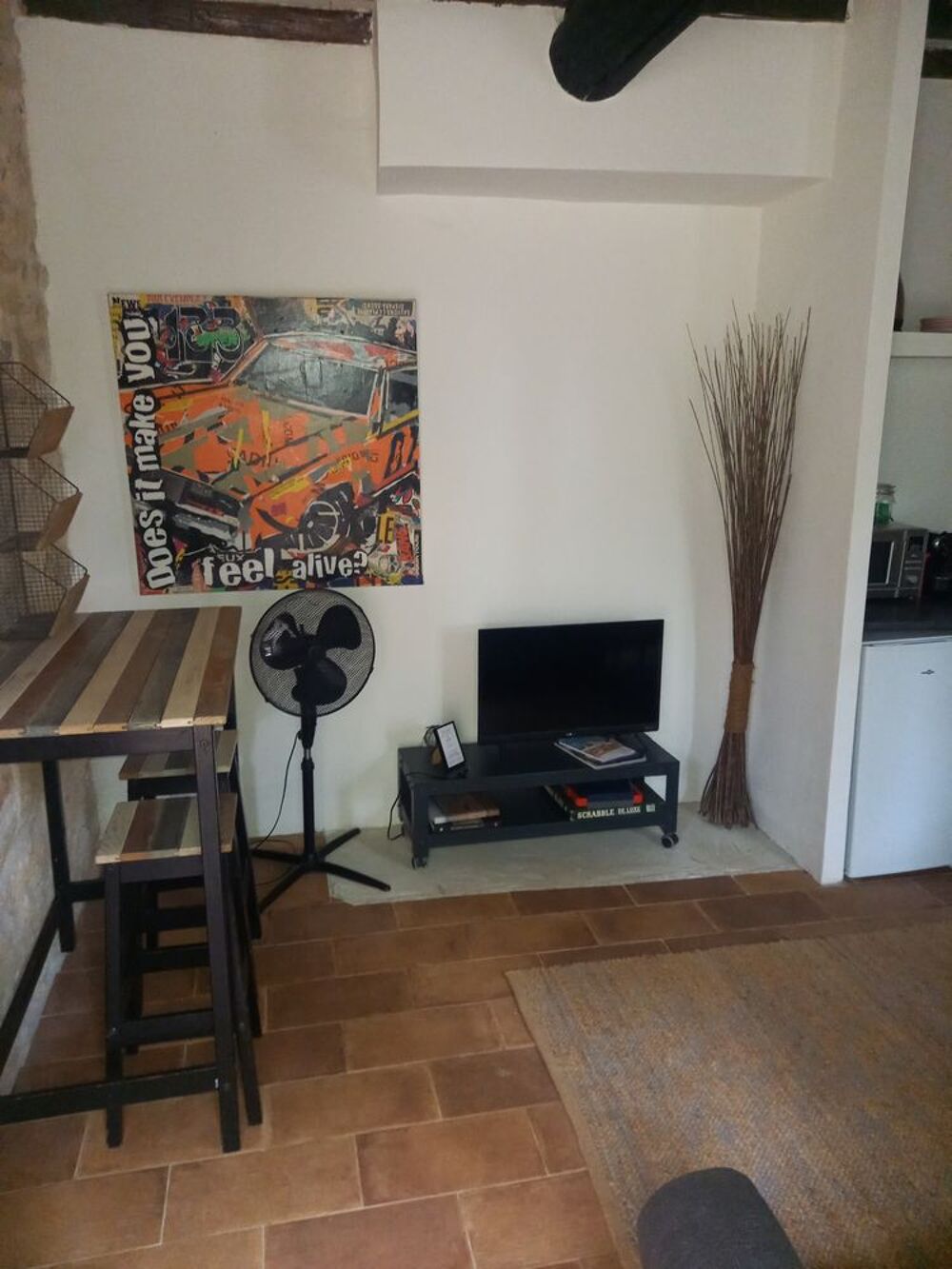 Location Appartement studio avec jardin au calme Vauvert
