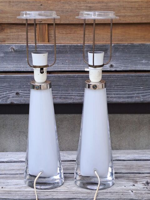 Paire de lampes Carl Fagerlund de 1960. 130 Annecy (74)