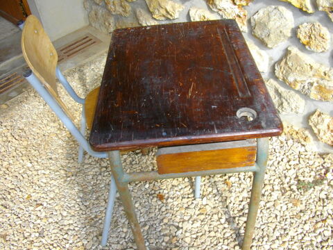 Pupitre Colier Ancien 1 Place
