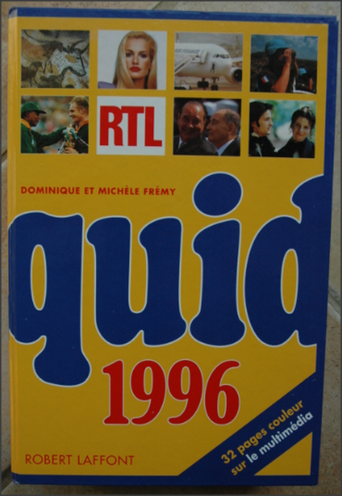 Encyclop�die QUID 1996 neuf, �dition Robert Laffont Buxerolles (86)