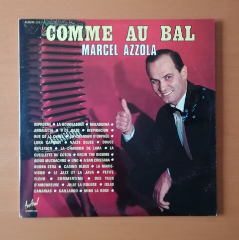 LP Marcel AZZOLA : Comme au bal - Festival Album 110 6 Argenteuil (95)