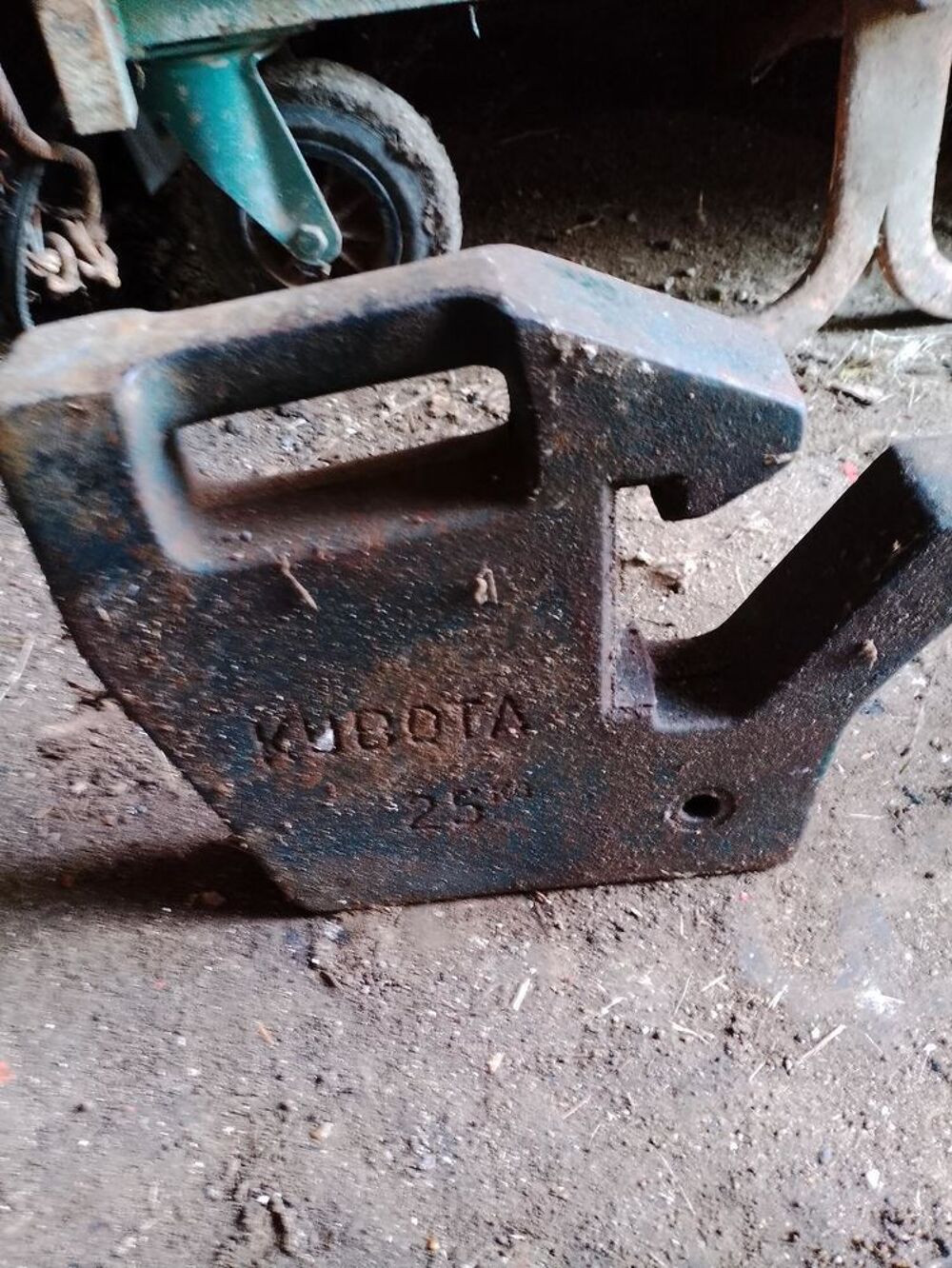 poids avant pour tracteur 25 kg kubota Bricolage