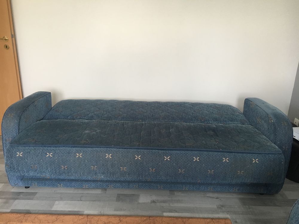 Lot 2 canap&eacute; bleu Meubles