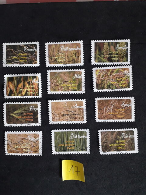 2Séries complètes de timbres 0,40€ la série.17-19-
0.4 Les Forges (88)