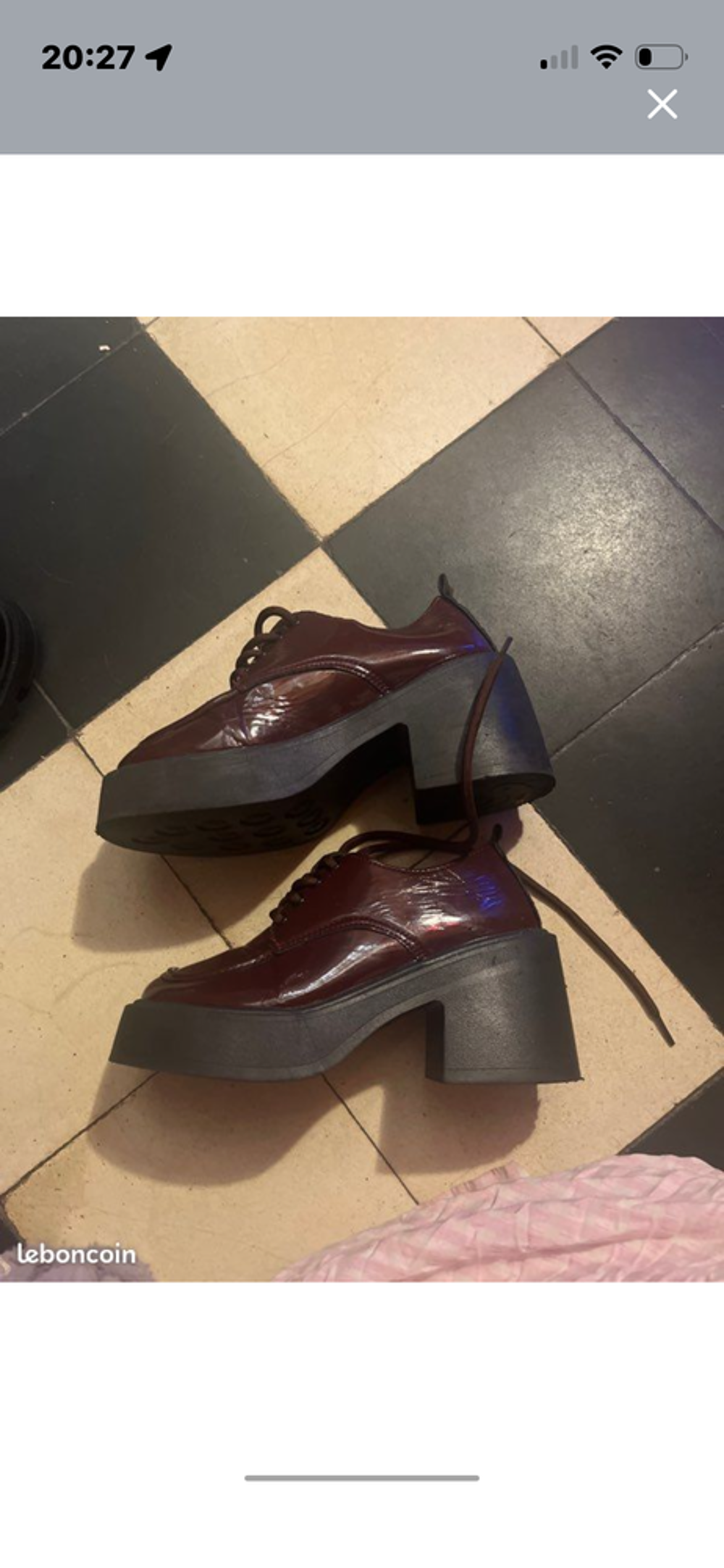 Lot 4 paires chaussures Chaussures