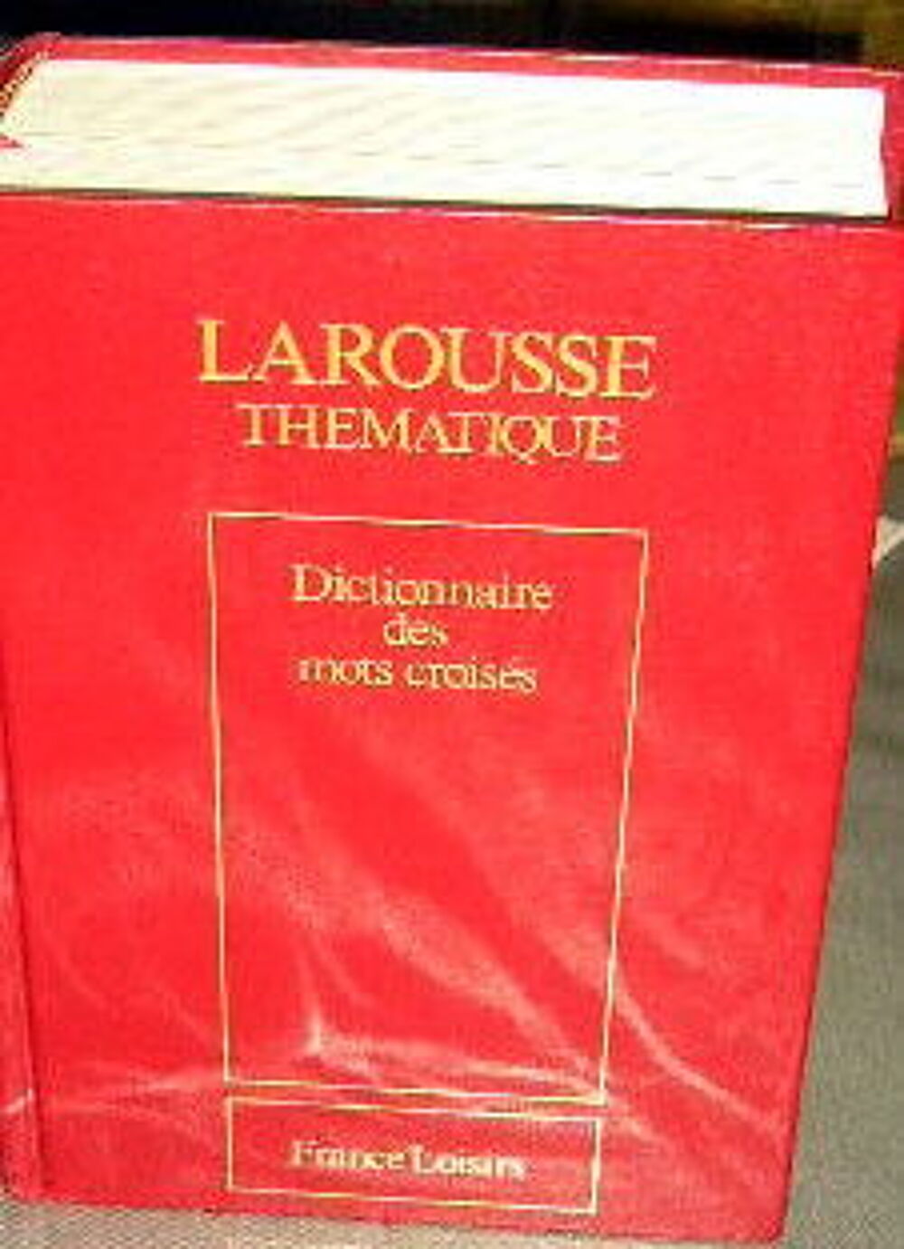 Dictionnaire pour les mots crois&eacute;s etat neuf Livres et BD