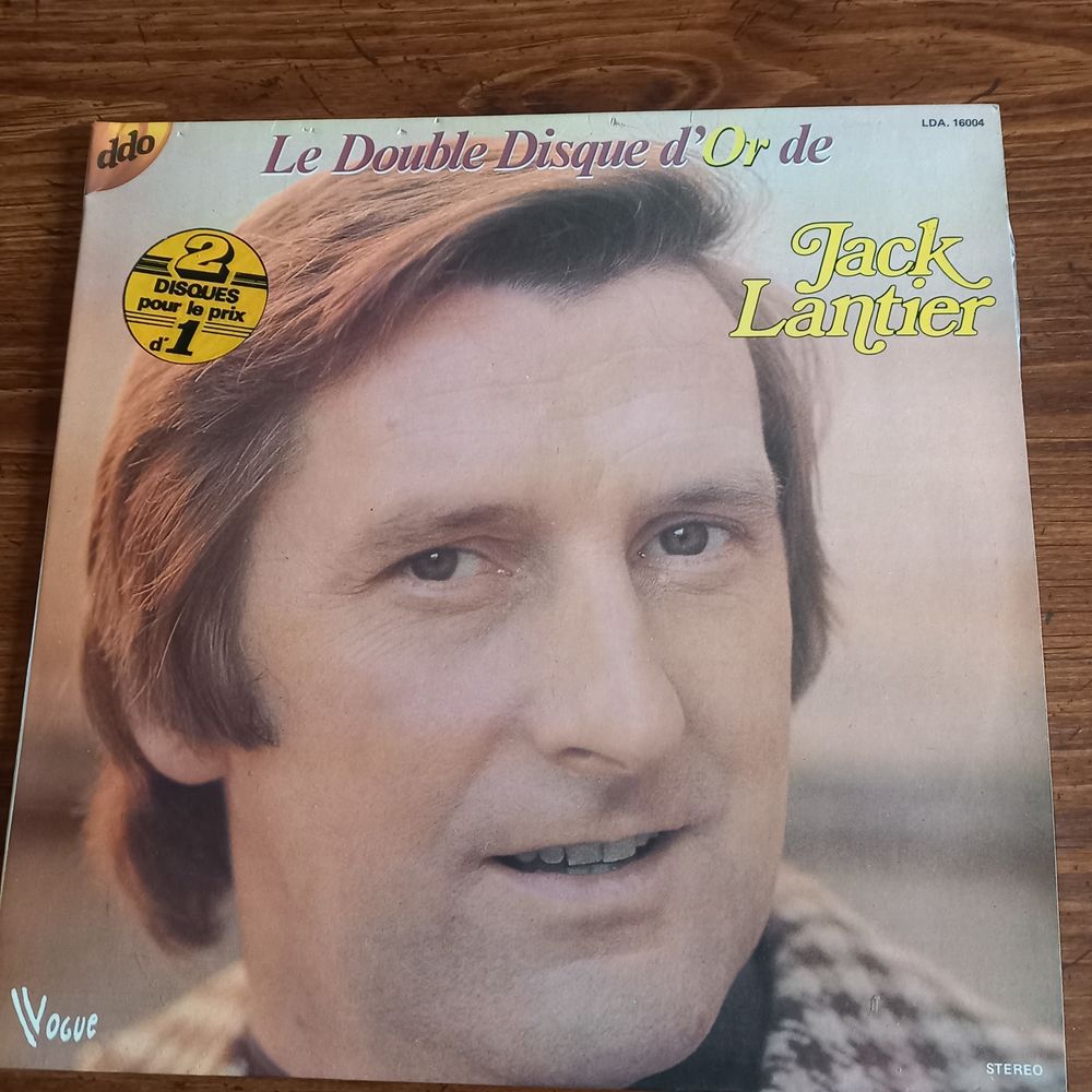 2 Disques 33 tours JACK LANTIER CD et vinyles
