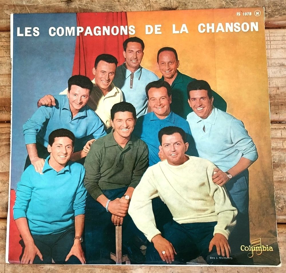 LES COMPAGNONS DE LA CHANSON - 33t / 25cm - GONDOLIER - 1958 CD et vinyles