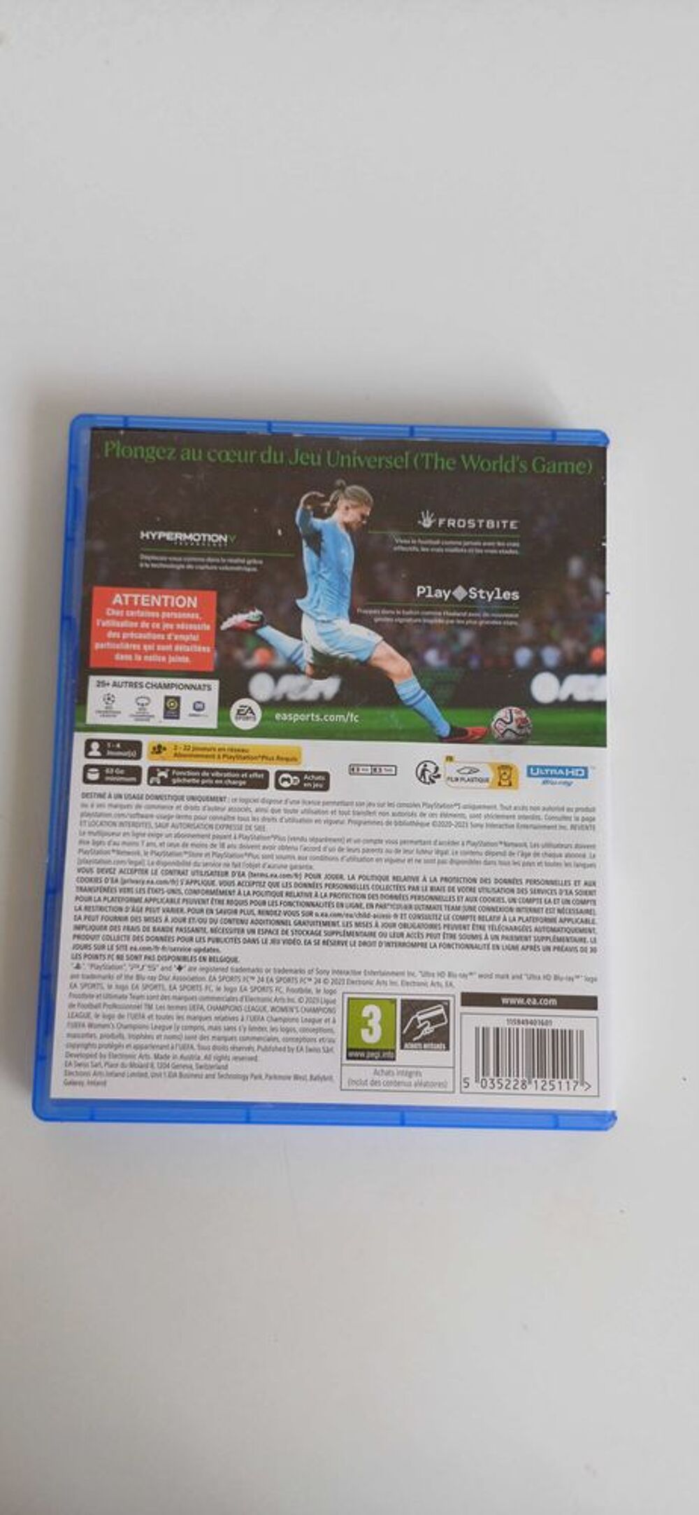 EA Sports FC 24 PS5 €" Jeu vid&eacute;o Consoles et jeux vidéos