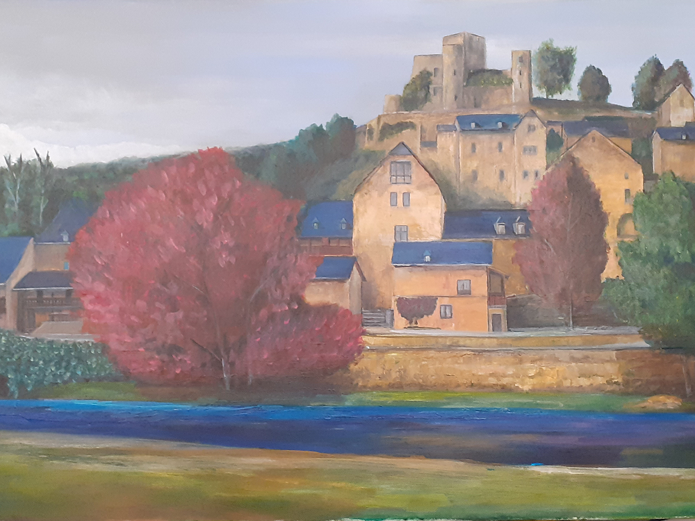 Tableau sur toile ch&acirc;ssis cr&eacute;ation 2020 Décoration