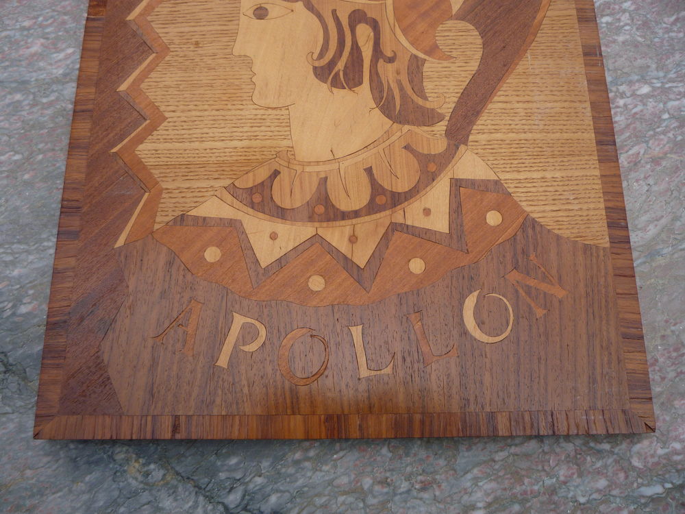 Tableaux marqueterie Apollon/mythologie Grecque Décoration