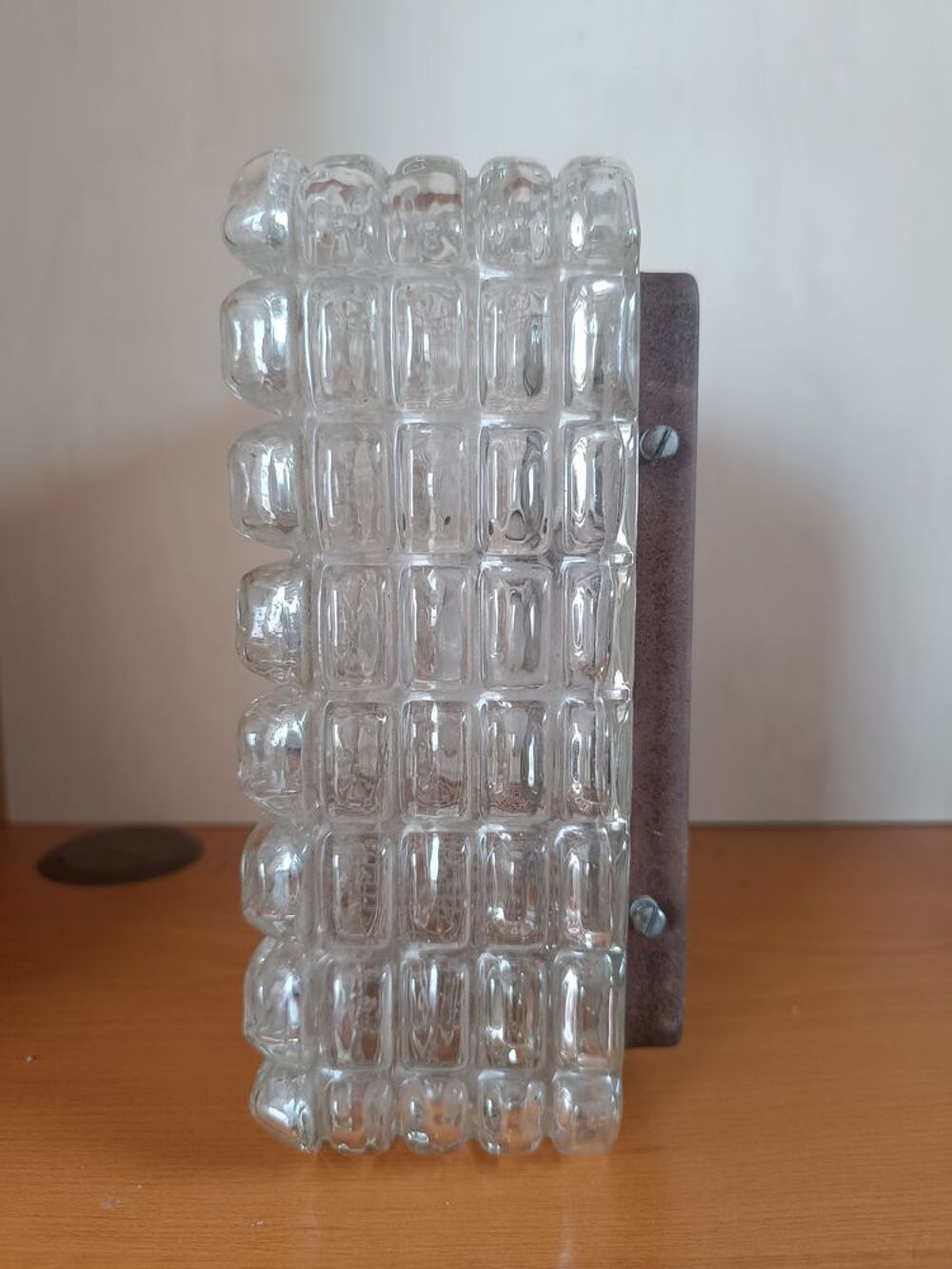 Luminaire ERCO en verre souffl&eacute; ann&eacute;e 60/70 vintage Décoration