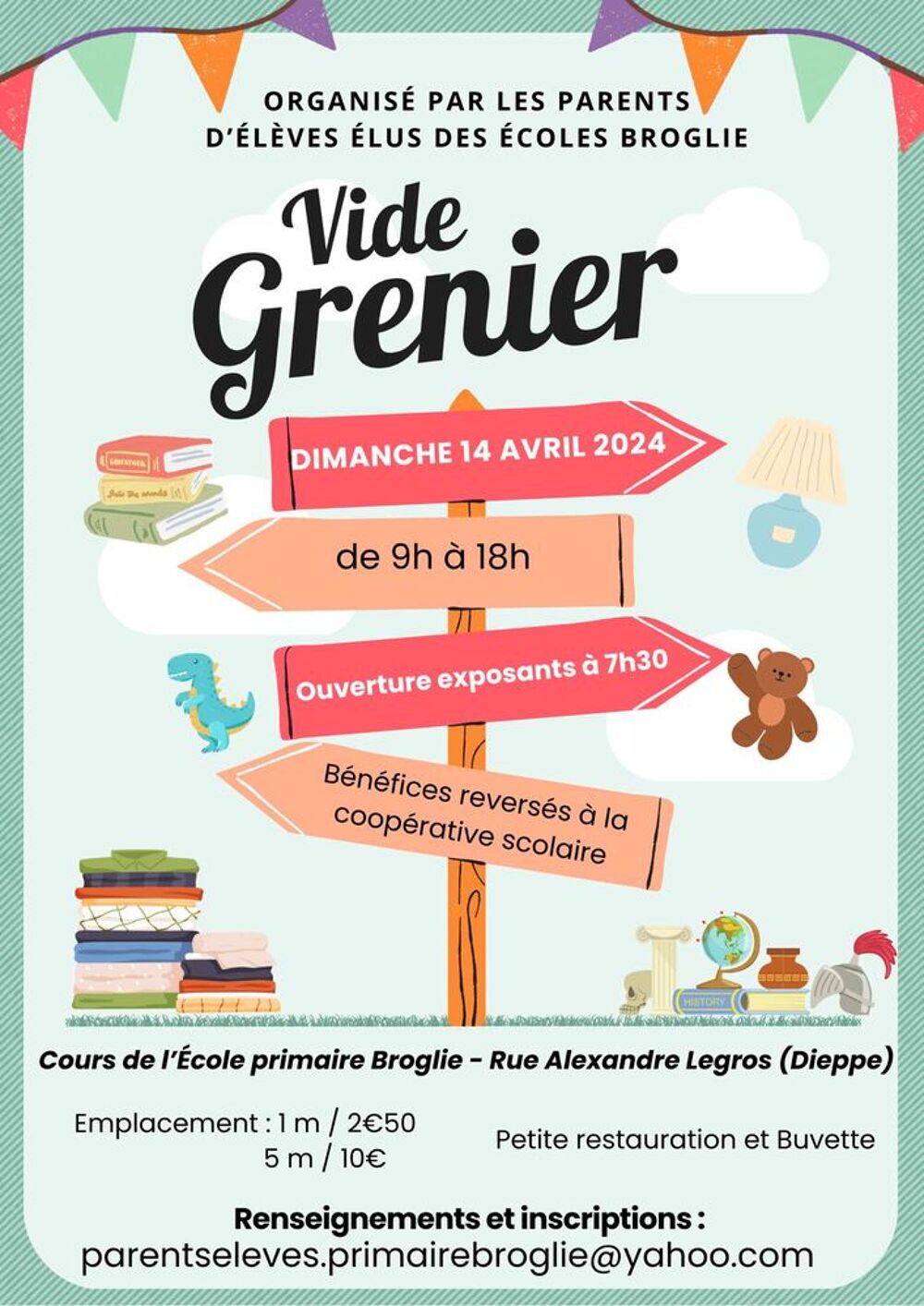 Grand vide grenier Dcoration