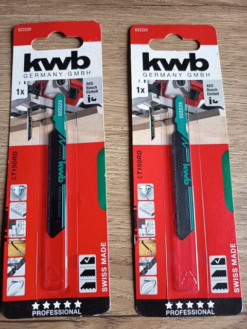 2 lames de scie sauteuse  neuve KWB 622220 11 Veauche (42)