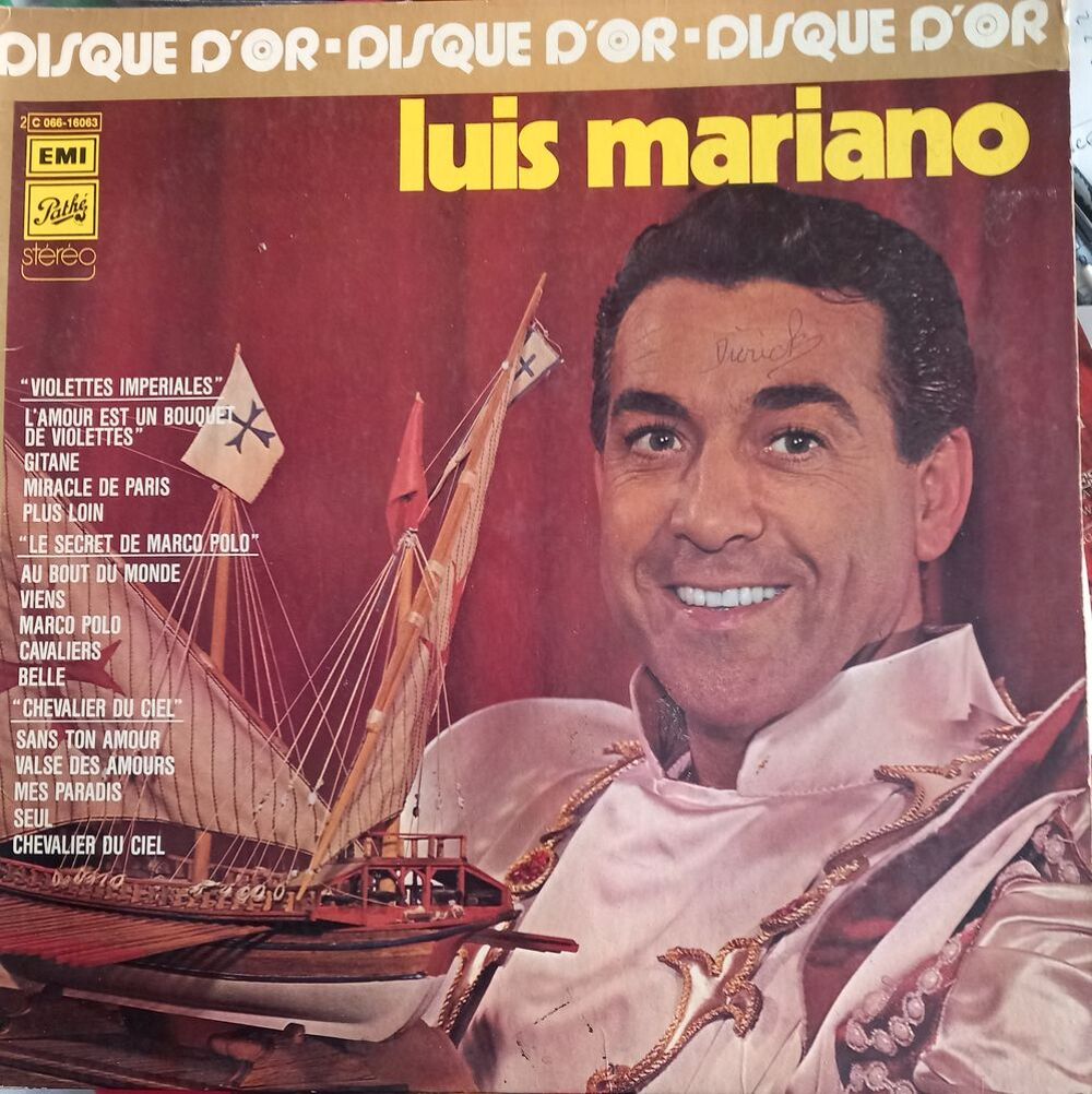 LUIS MARIANO / 5 X DISQUES 33 TOURS CD et vinyles