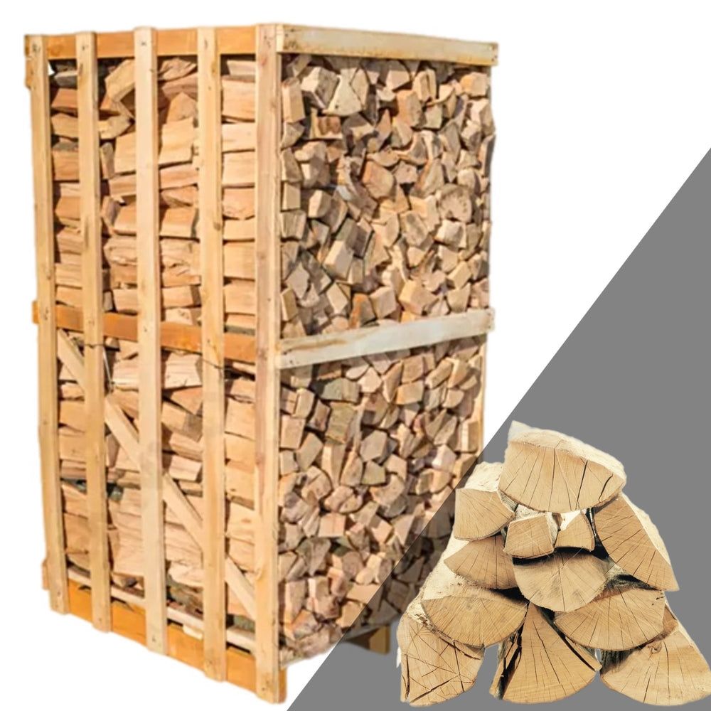 Bois de chauffage 25 cm en palette de 3 st&egrave;res. Id&eacute;al pour usage en hiver. Electroménager