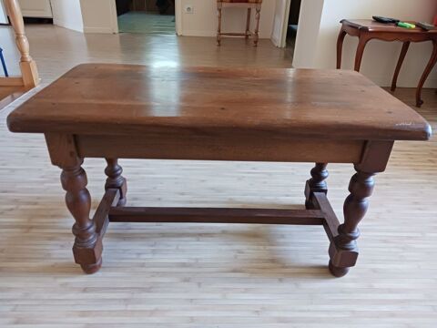 Table basse rustique en chêne massif Fouesnant (29)