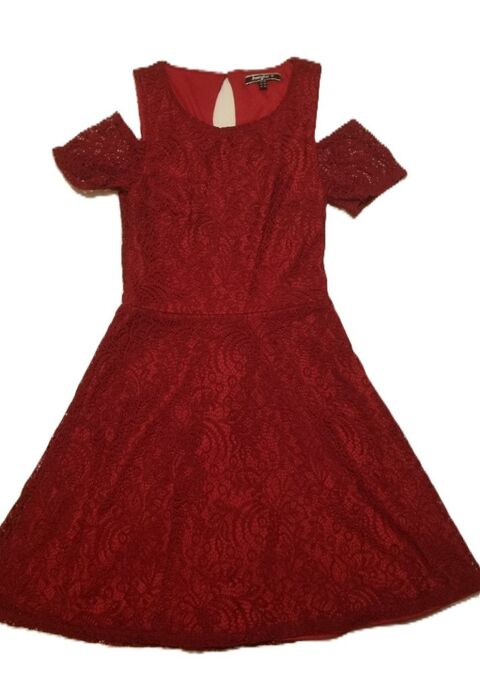 Robe dentelle rouge Jennyfer XS - Coup de c?ur chic & fémini 7 Aix-les-Bains (73)