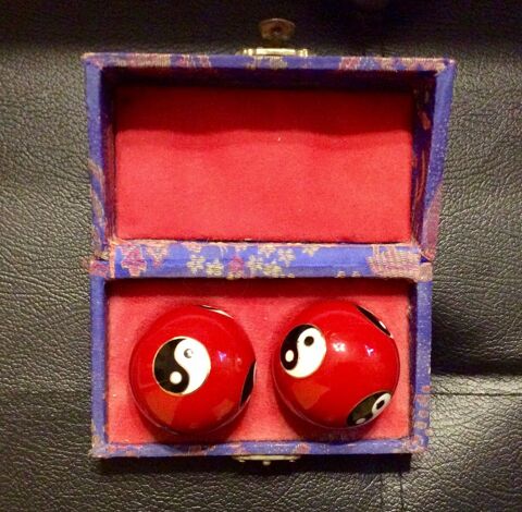 BOULES DE SANTE QI GONG  YIN YANG - ROUGE - ANTI STRESS 7 La Valette-du-Var (83)