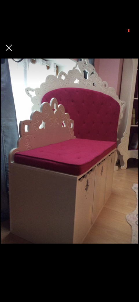 Ensemble meubles chambre fille 275 Pourrain (89)