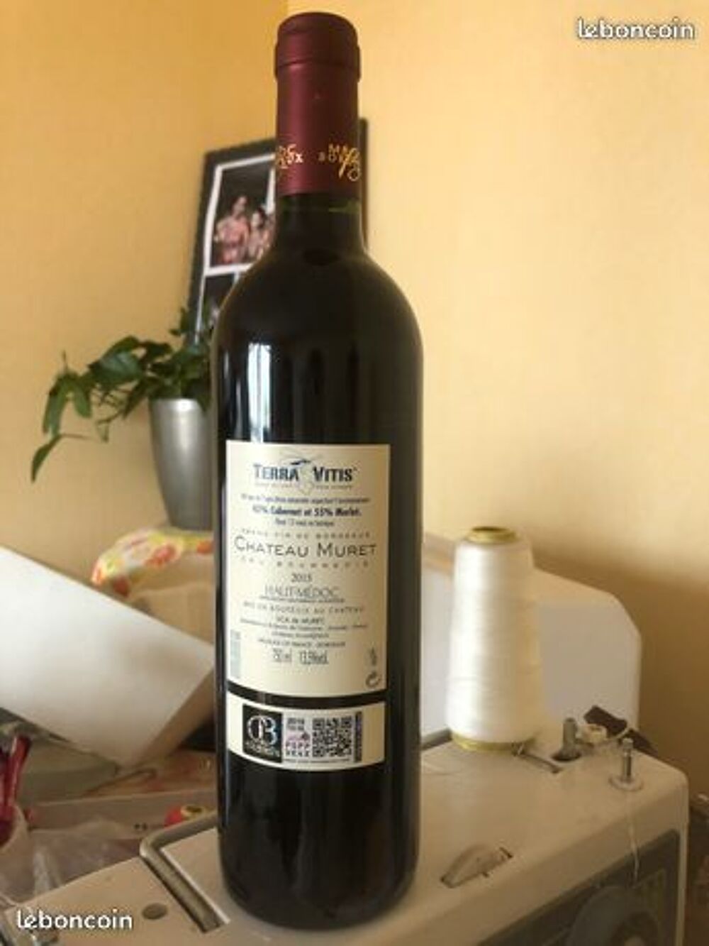 4 bouteilles du vin ch&acirc;teau muret 2015 Cuisine