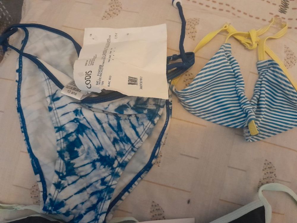 Maillots de bain pour enfant fille (6 &agrave; 14 ans) Vêtements enfants