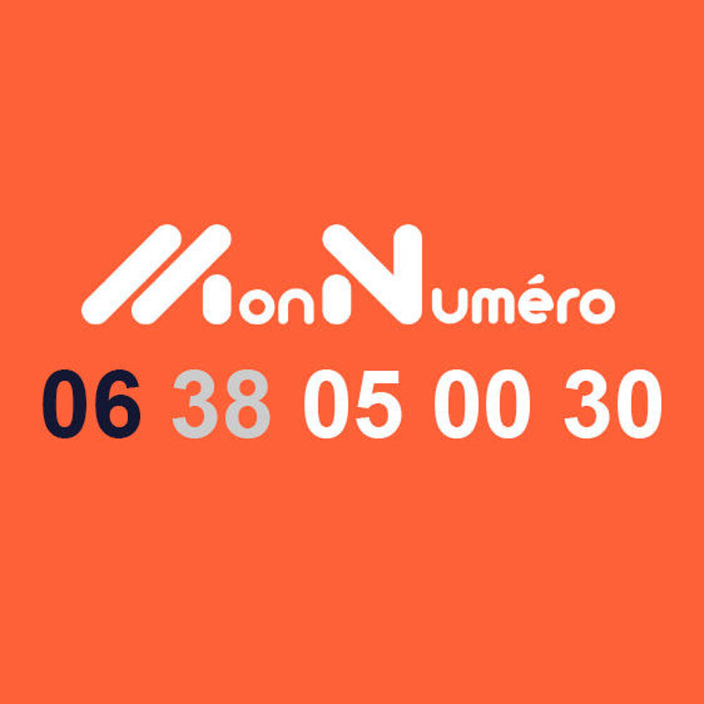 Num&eacute;ro tr&egrave;s facile &agrave; retenir : 06 38 05 00 30 Téléphones et tablettes