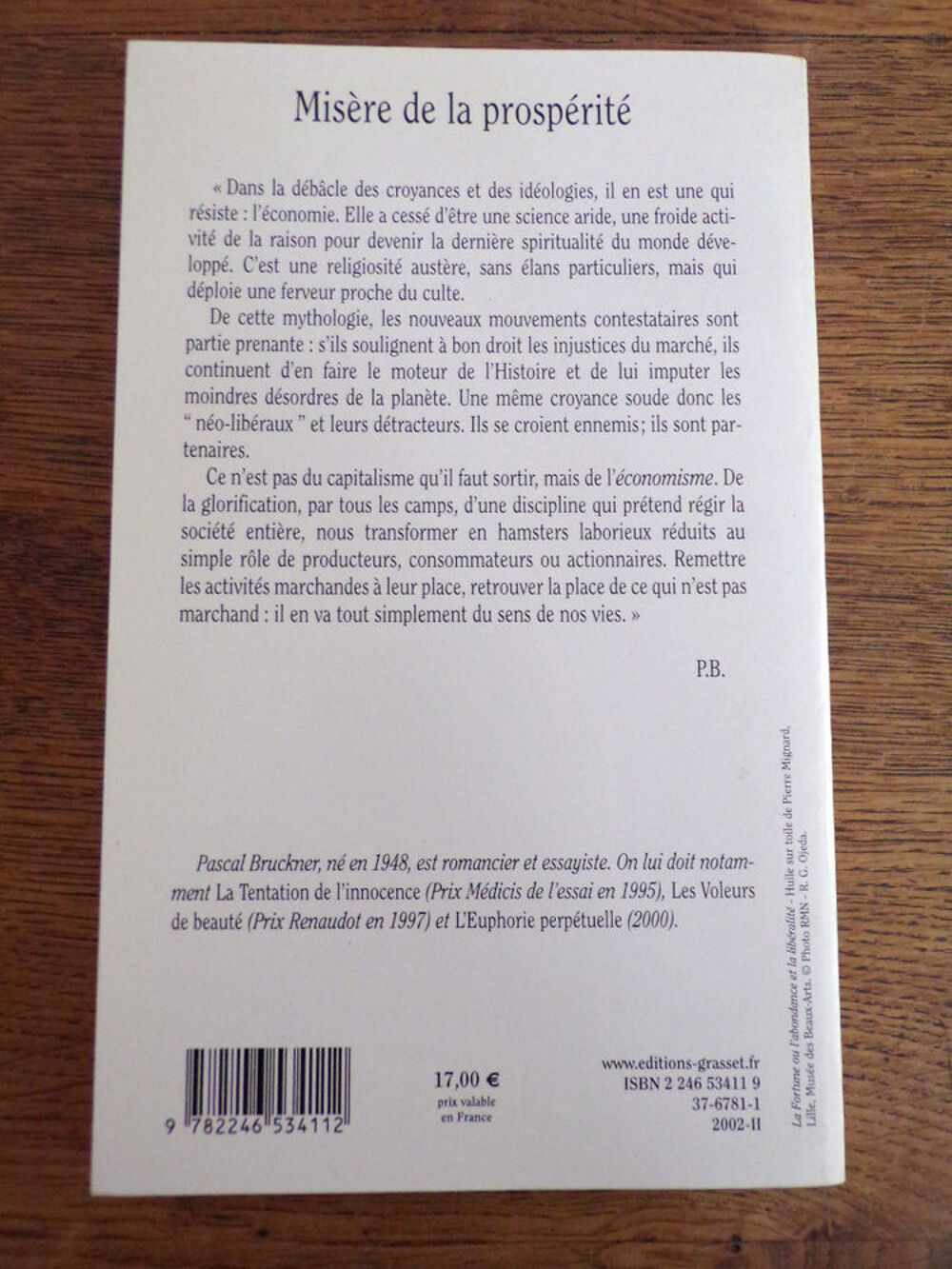 Mis&egrave;re de la prosp&eacute;rit&eacute; la religion marchande et ses ennemis Livres et BD