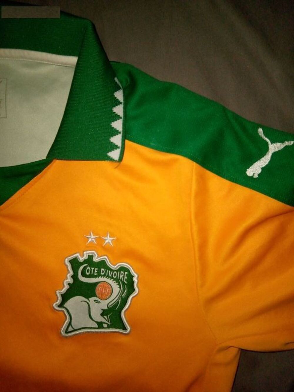 T shirt football Cote d'Ivoire Puma - taille M Vêtements