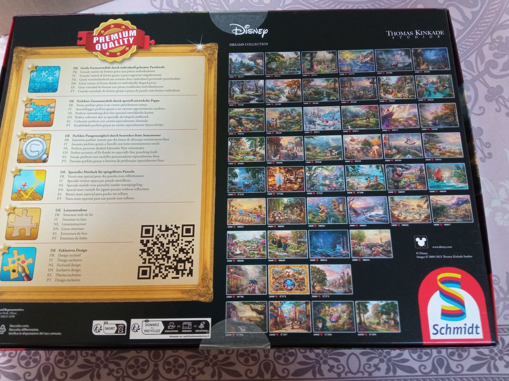 Puzzle Schmidt Thomas Kinkade Disney:Mulan. Jeux / jouets