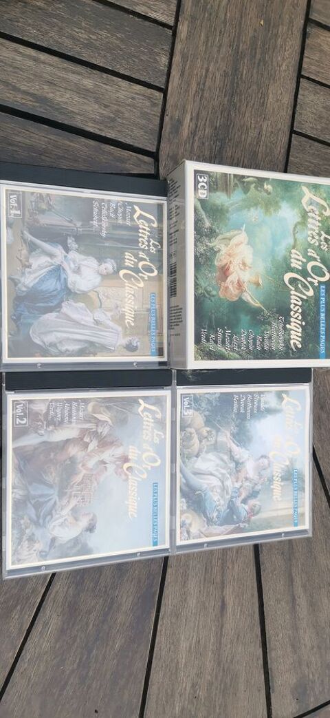 COFFRET DE 3 CD LES LETTRES D'OR DU CLASSIQUE 5 Thourotte (60)