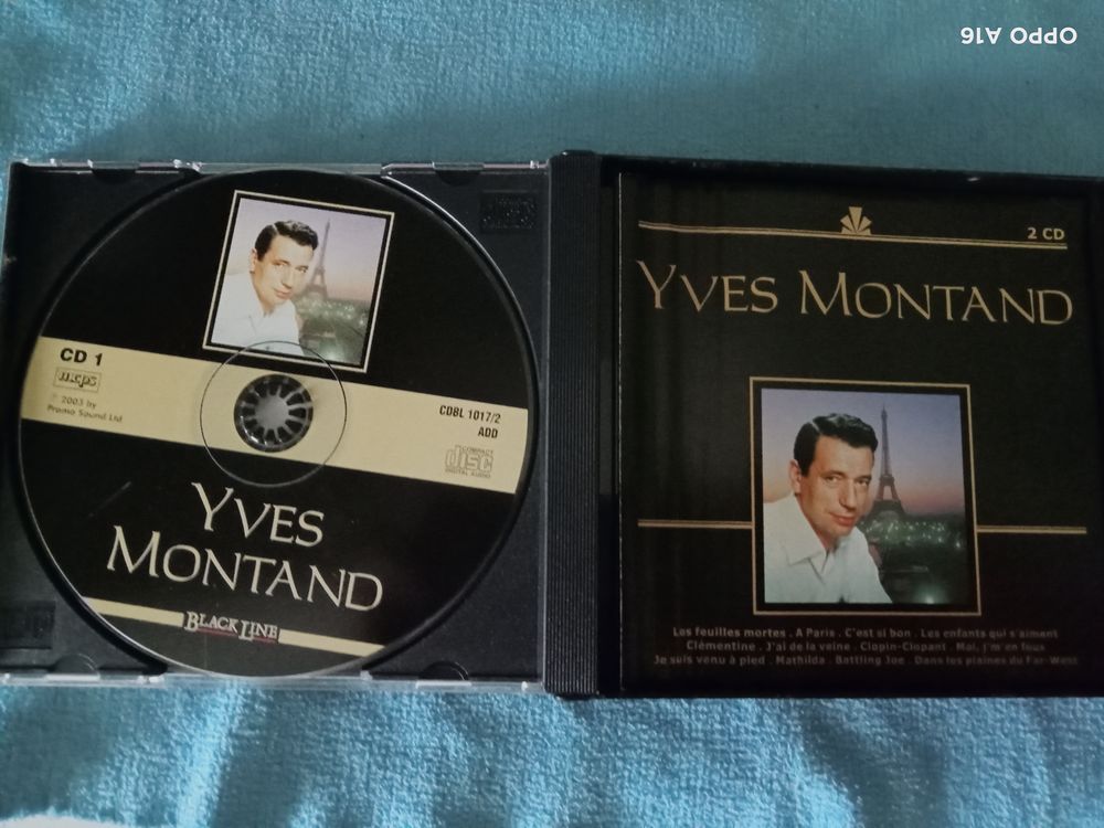  CD Coffret Chansons Souvenirs d' Yves Montand CD et vinyles