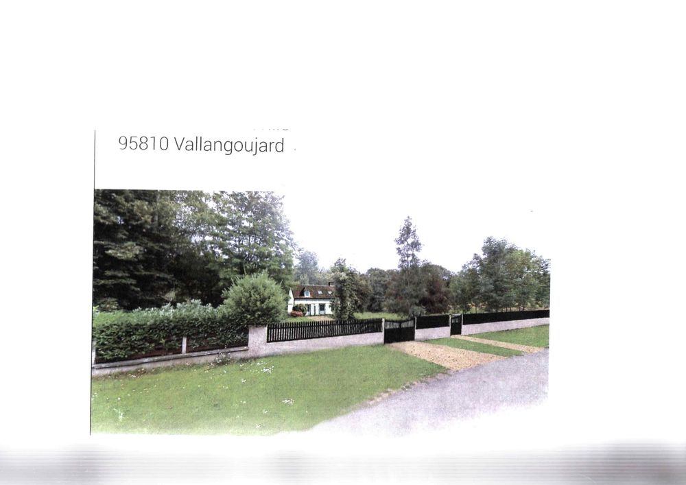 Vente Terrain Terrain constructible. Avec PC accordé. Viabilisé Vallangoujard