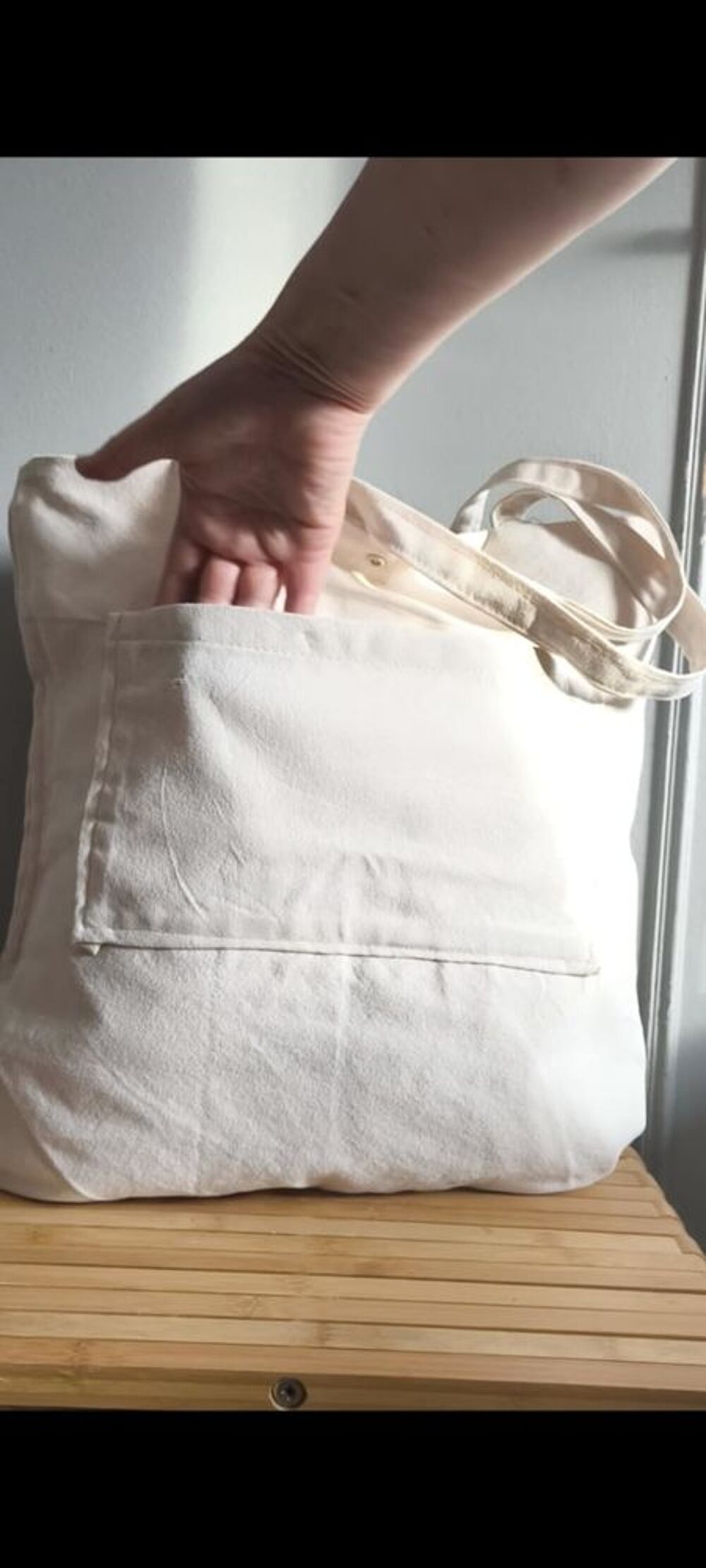 Tote bag Femme Fleurie Simili Cuir Vêtements