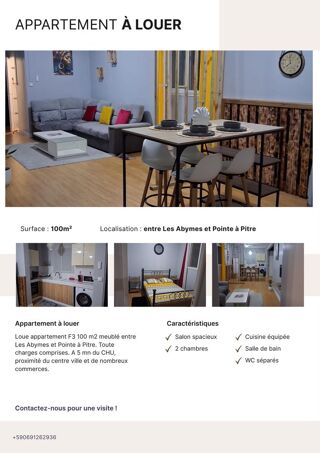  Colocation à louer 3 pièces 100 m²