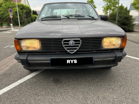 Alfa Romeo Giulietta 1981 occasion Strasbourg 67000
