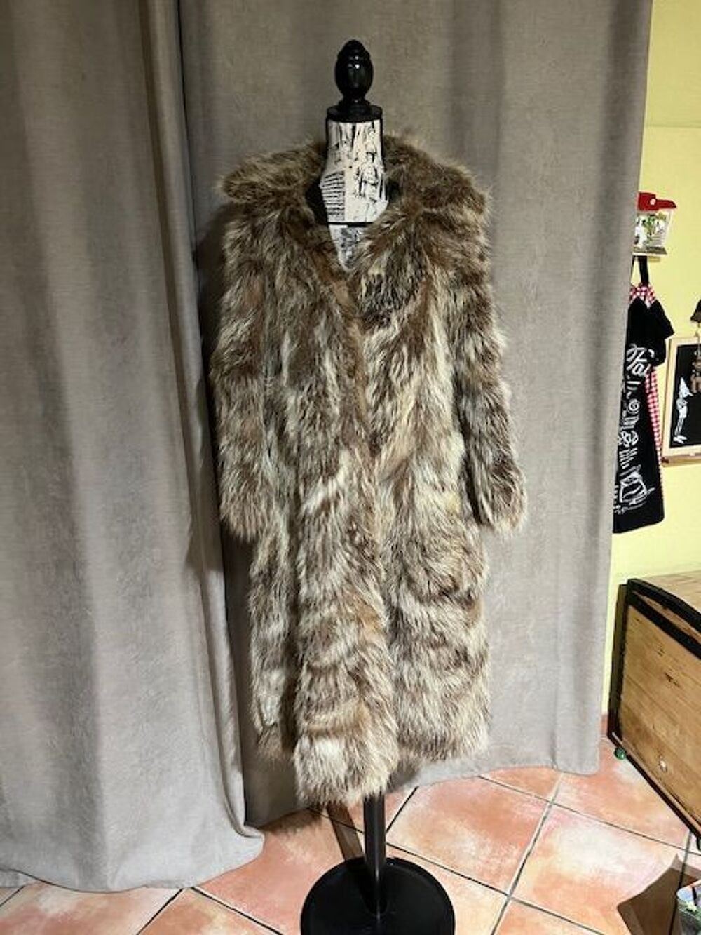 manteau fourrure Vêtements