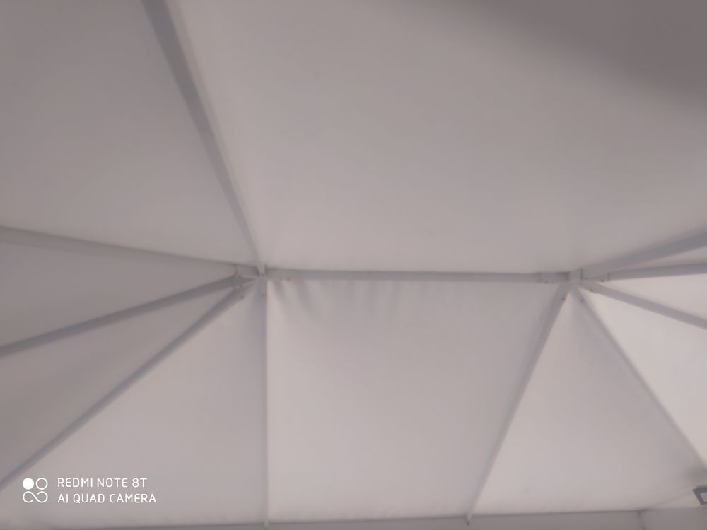 Tonnelle blanche Jardin