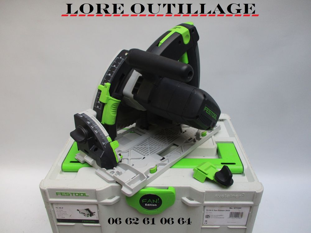 FESTOOL TS 55 FEBQ - Scie circulaire plongeante Bricolage