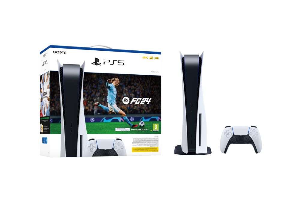 PACK -PS5 + EA SPORT FC 24 - NEUF -AVEC FACTURE - Consoles et jeux vidos