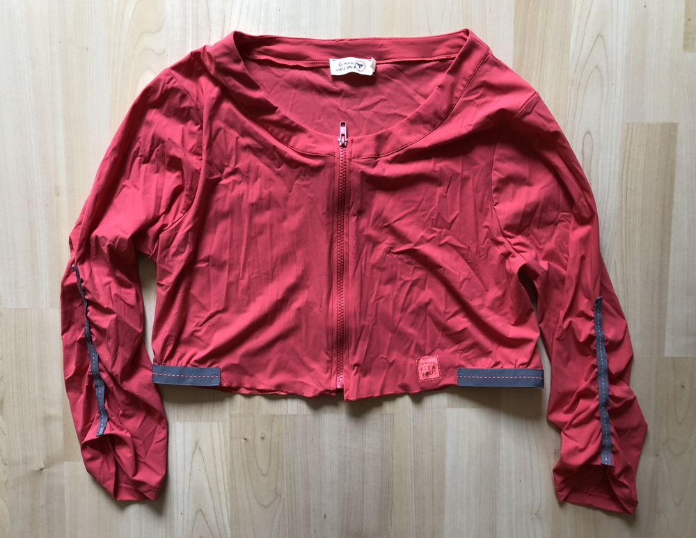 Bol&eacute;ro veste haut corail court Vêtements