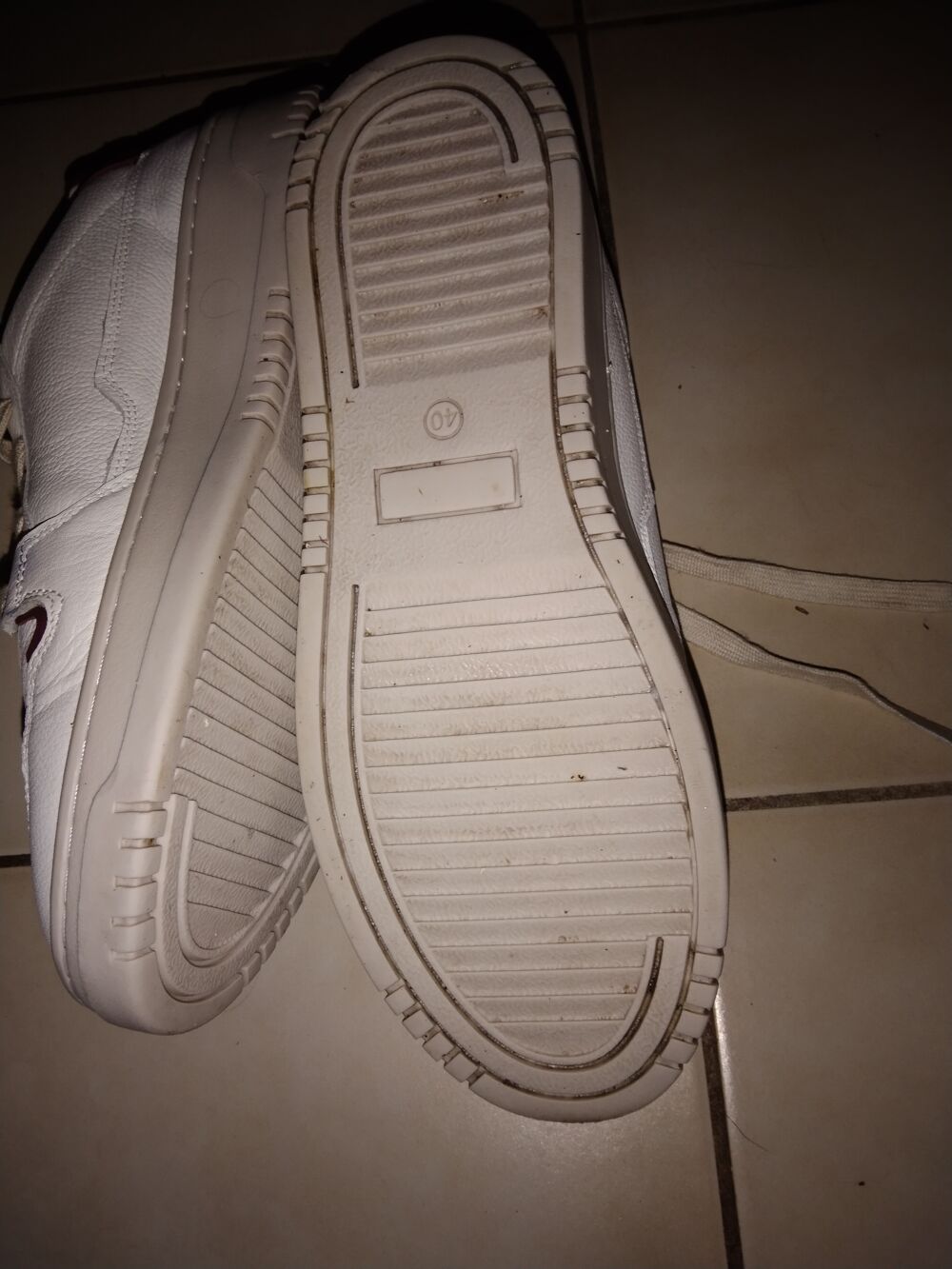 Tennis cuir femme Chaussures