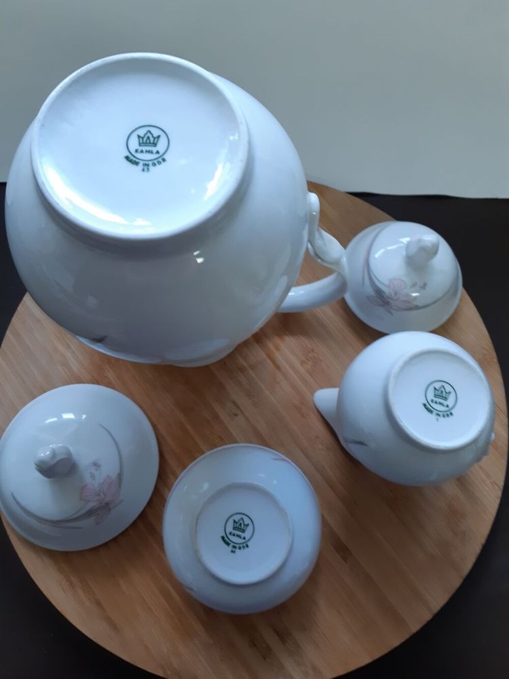 service &agrave; caf&eacute; Décoration
