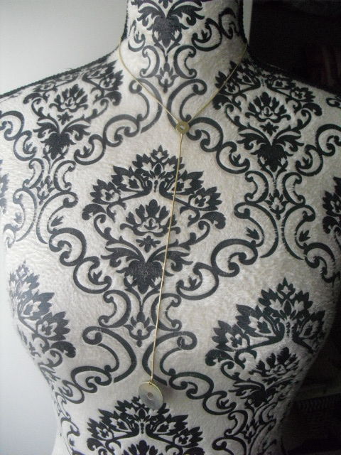  collier cravate plaqu� or 4 Lyon 5 (69)