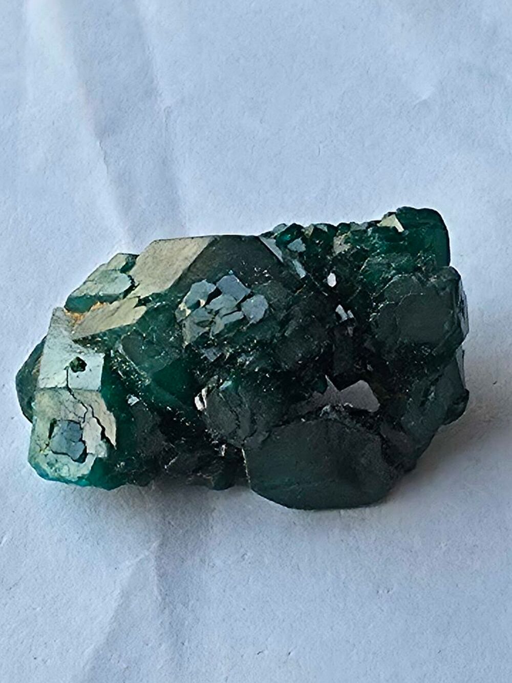 Dioptase brute du Katanga RDC-Collection 13g 