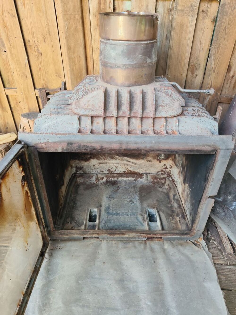 Insert fonte &agrave; bois Electroménager