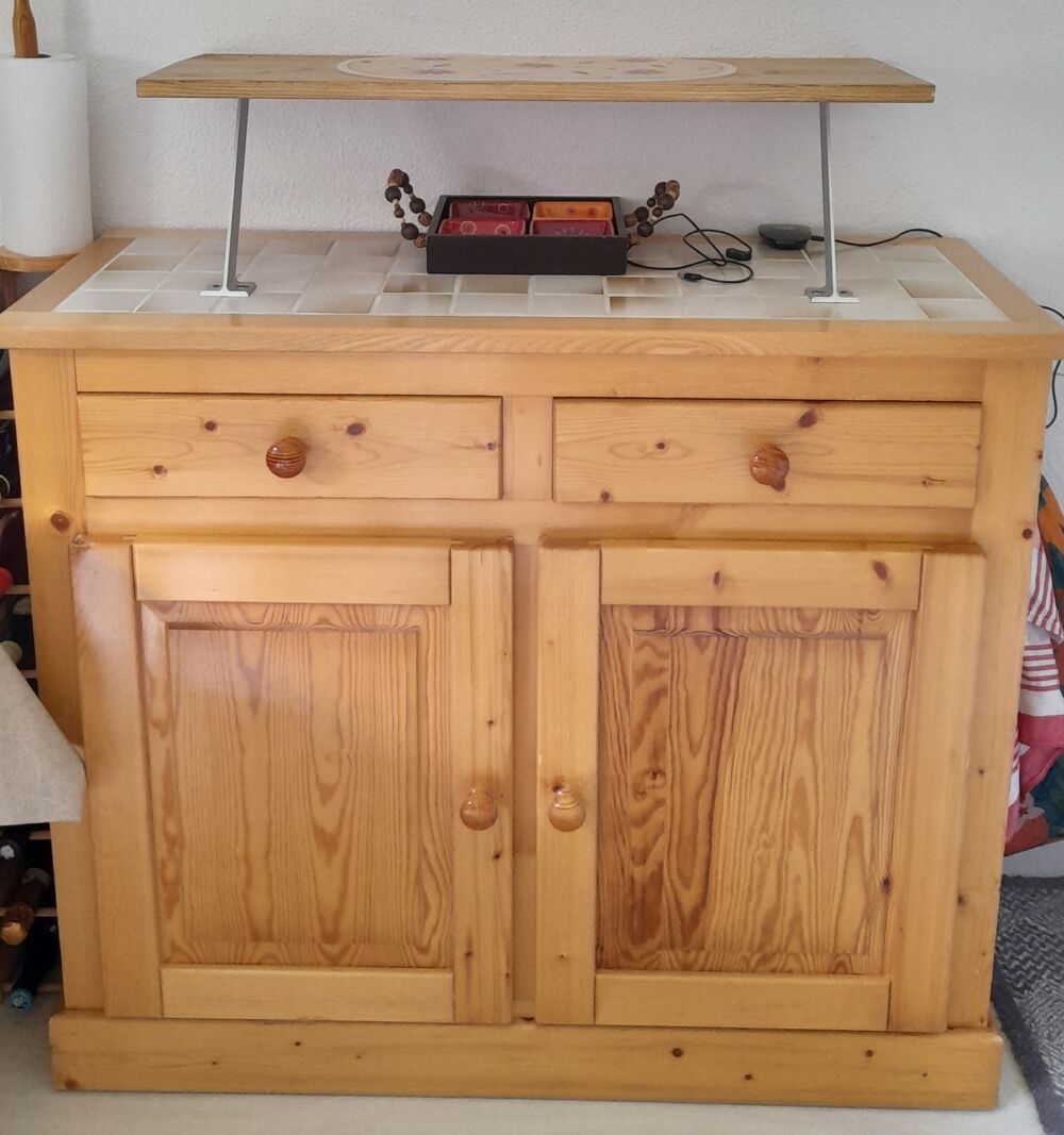 Meuble passe plat en pin Cuisine